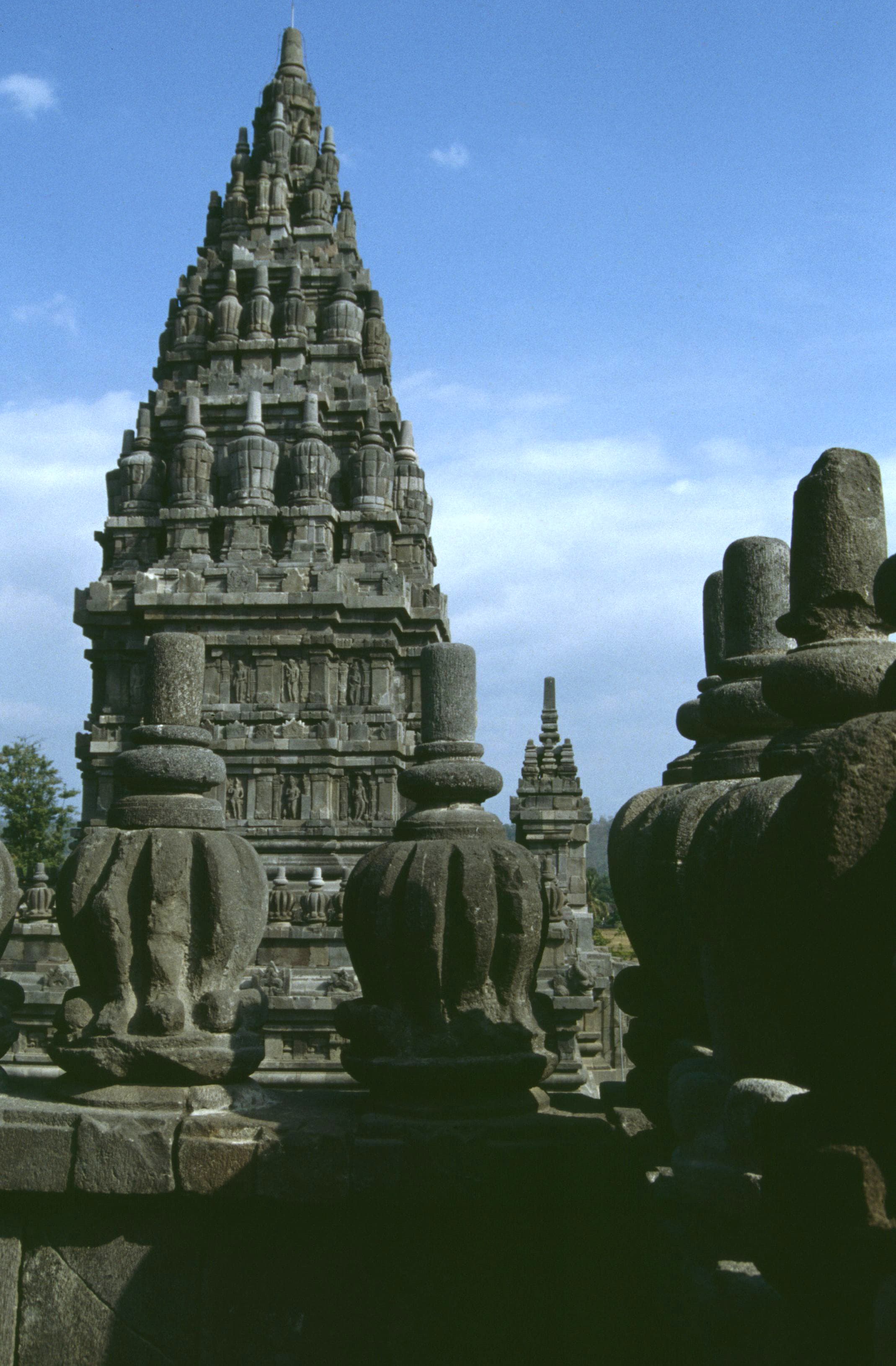 Vishnu Temple, Prambanan, Prambanan Temple Compounds, Central Java, Indonesia.