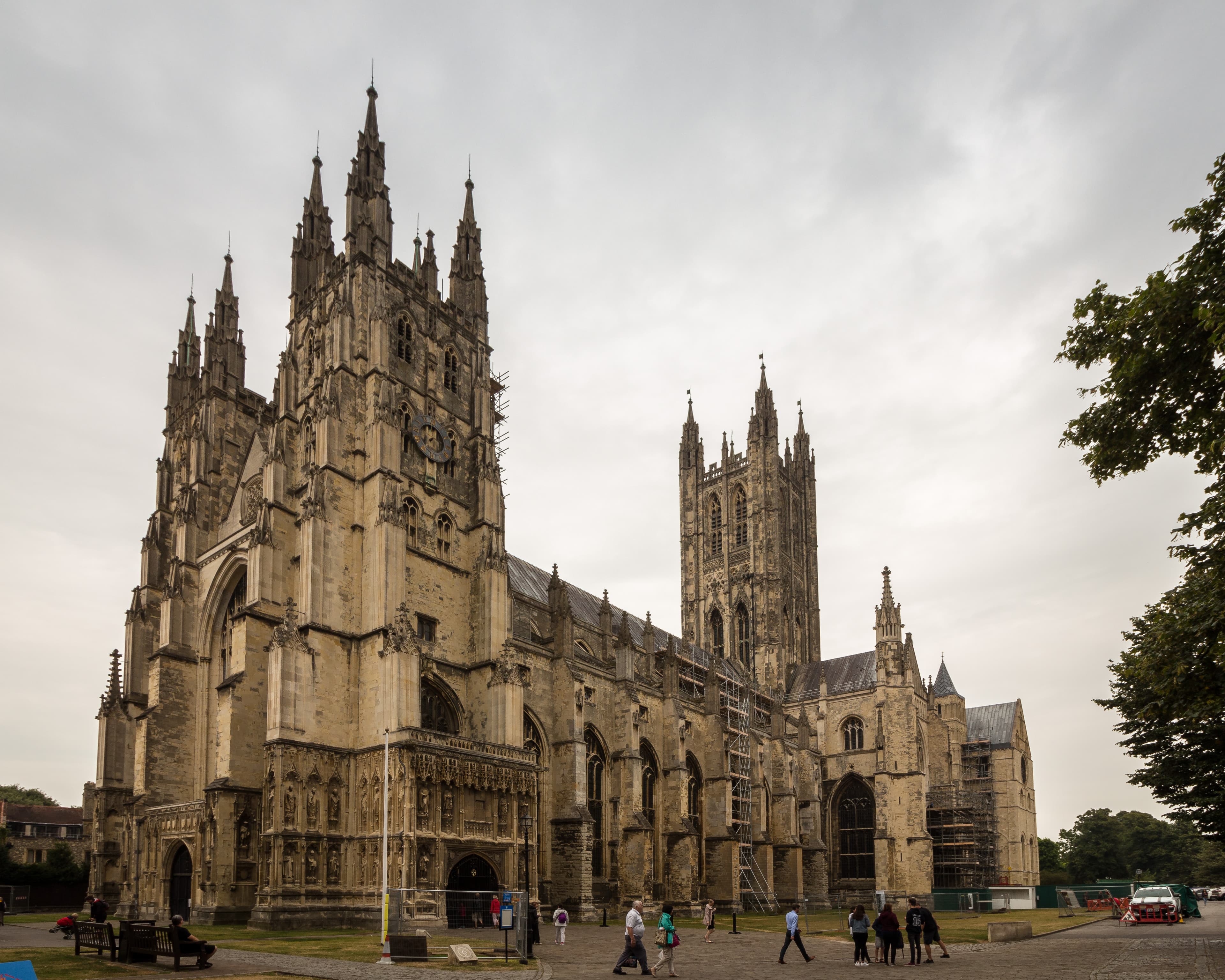 Canterbury Cathedral representing the Canterbury Christian ensemble.