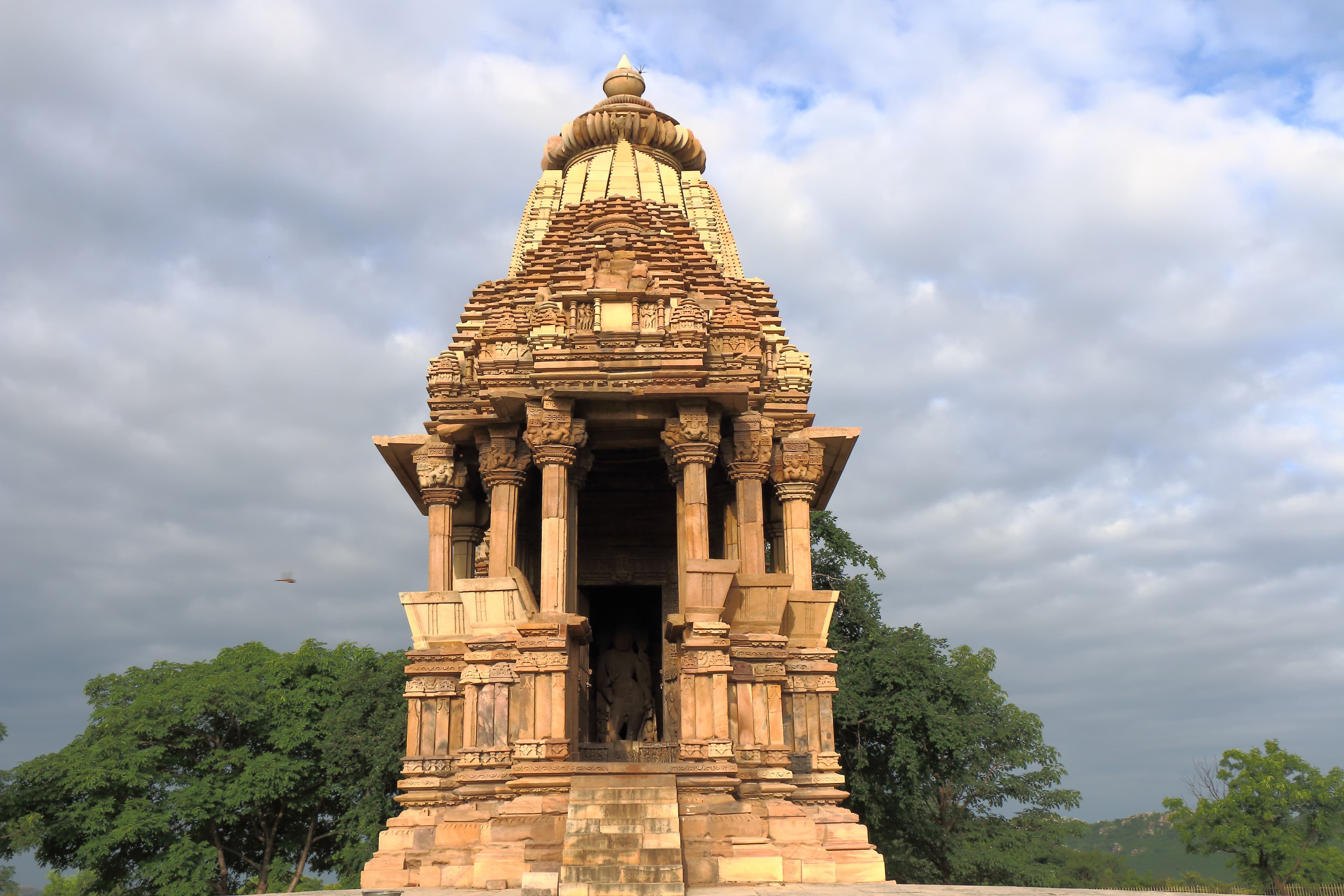 Chaturbhuj Temple, Khajuraho, India.