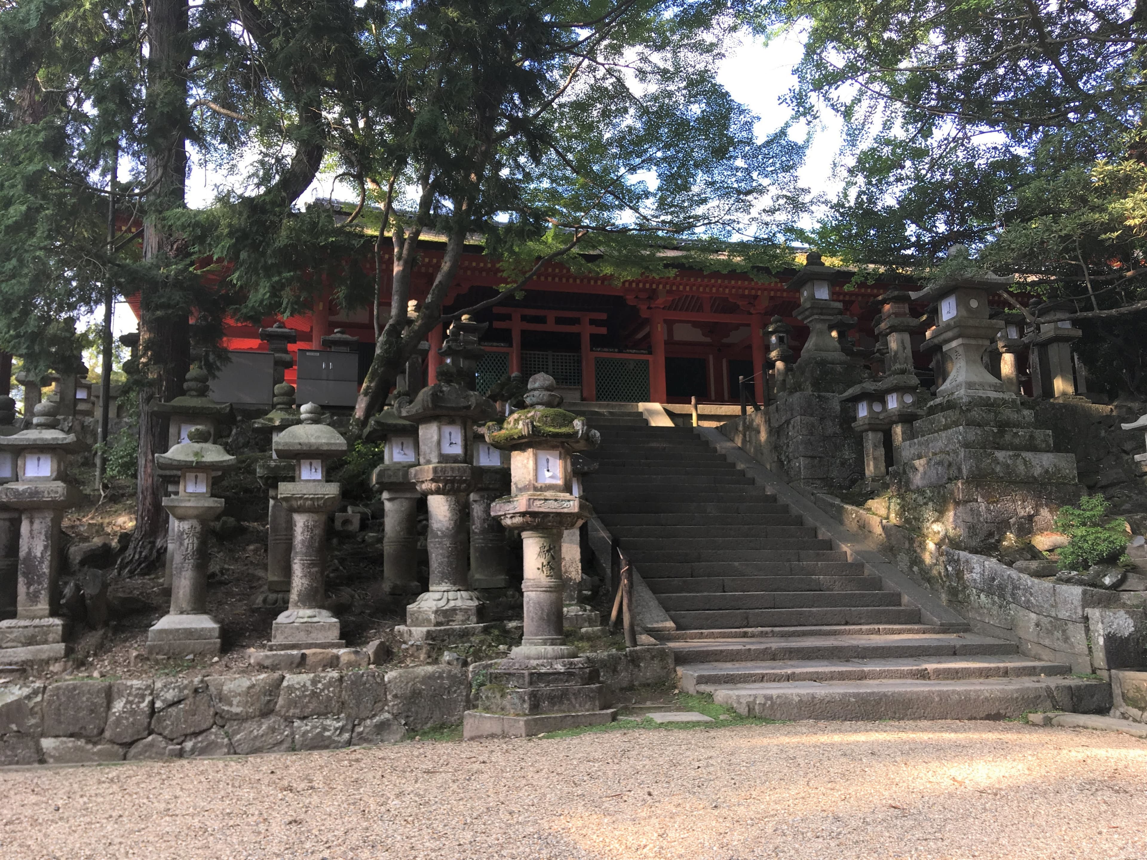 Enomoto Shrine at Kasuga-taisha in Nara, Japan.