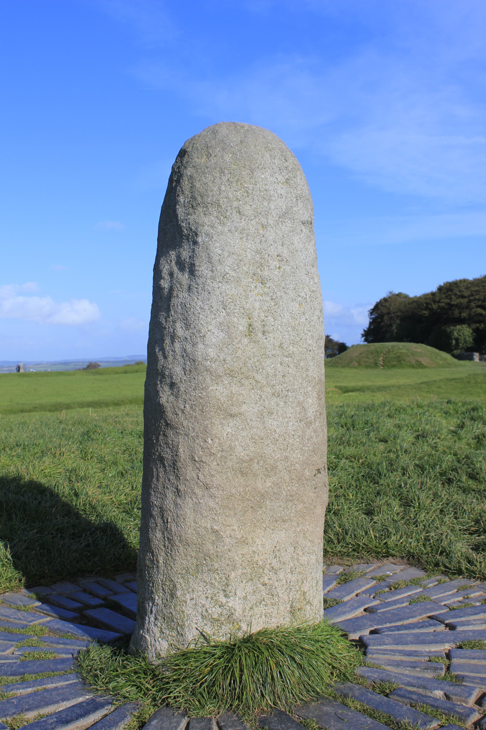 Hill of Tara landscape in County Meath, Ireland.