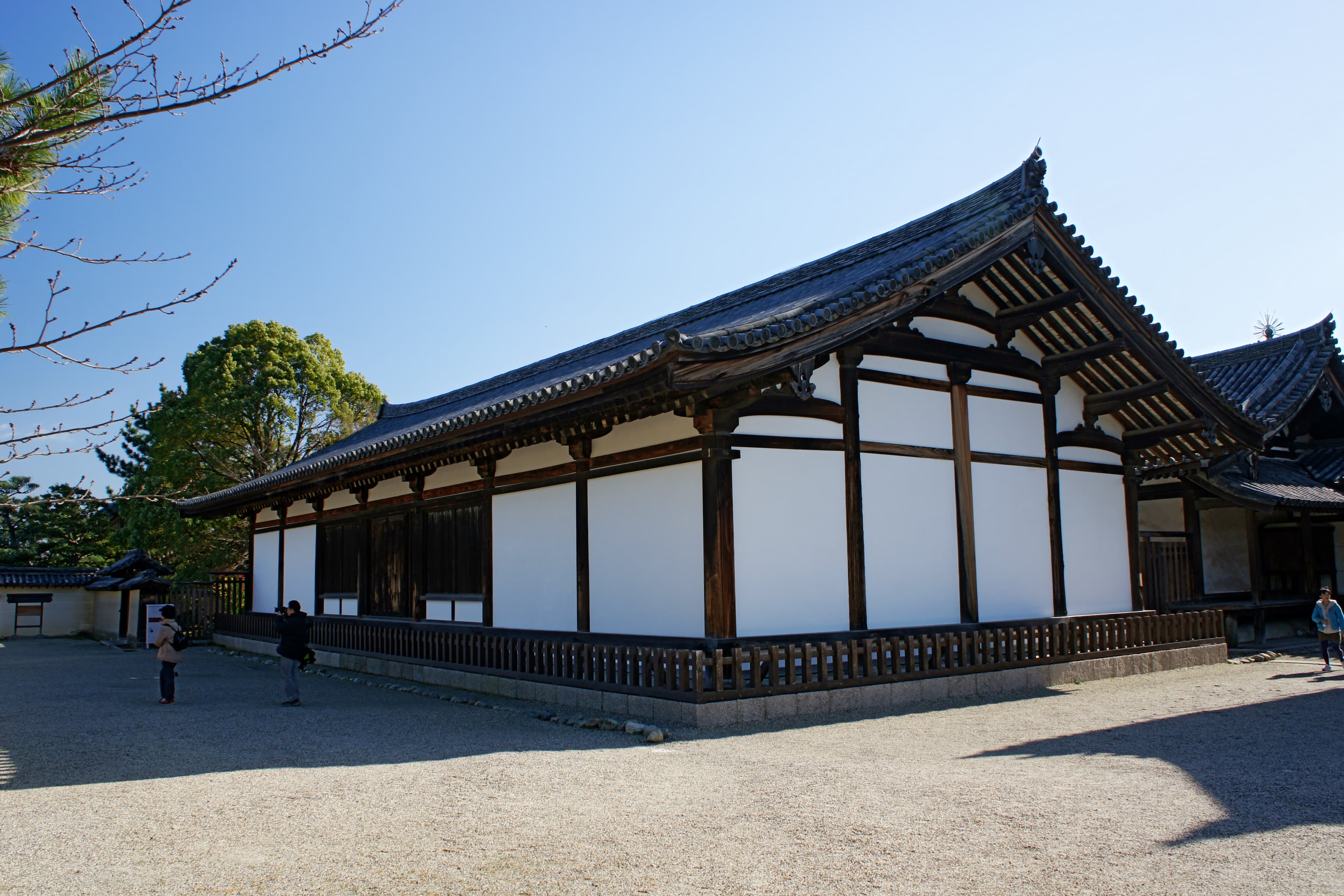 Denpodo, Horyu-ji, Ikaruga, Nara Prefecture, Japan.