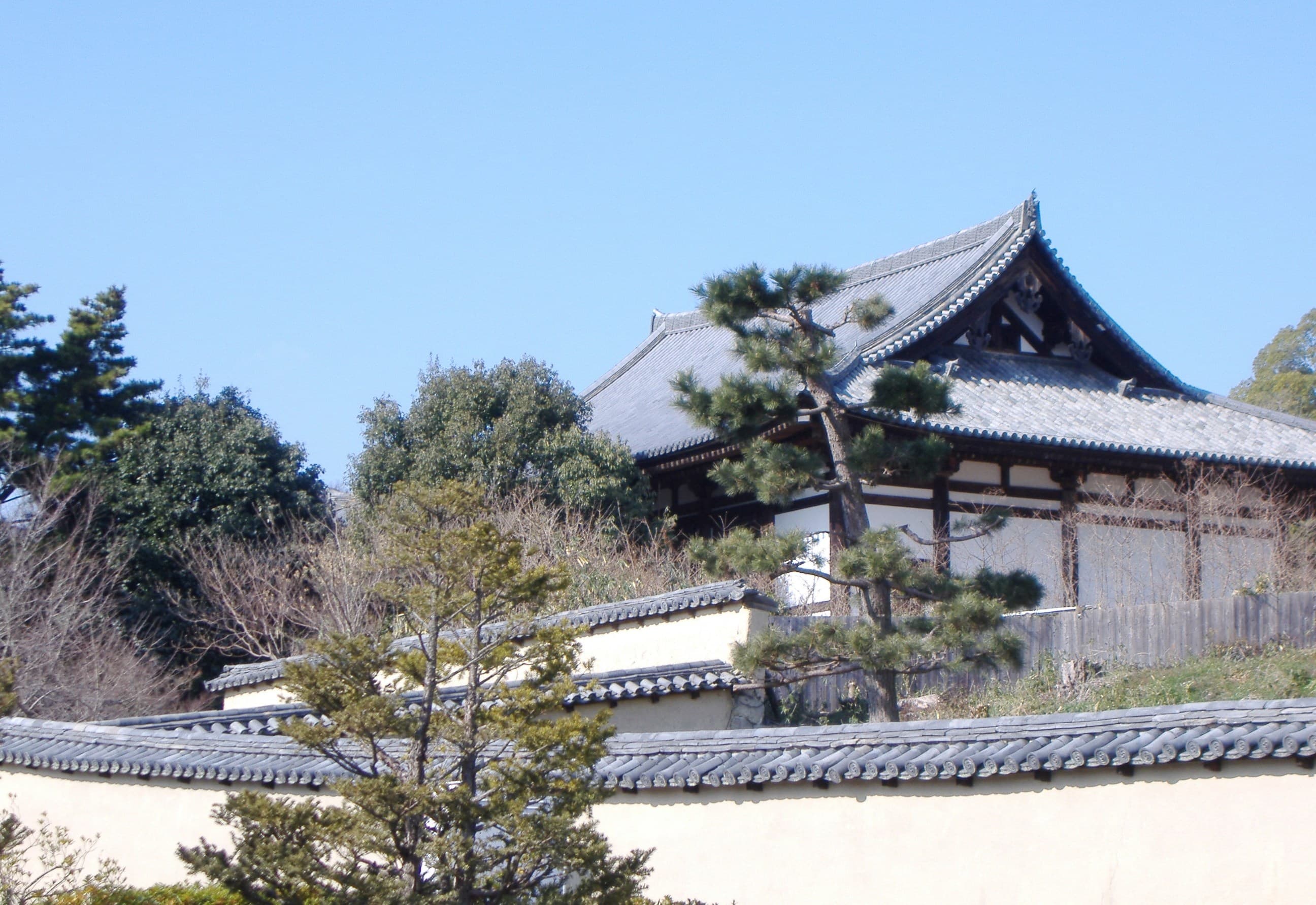 Kami-no-Mido at Horyu-ji in Nara, Japan.