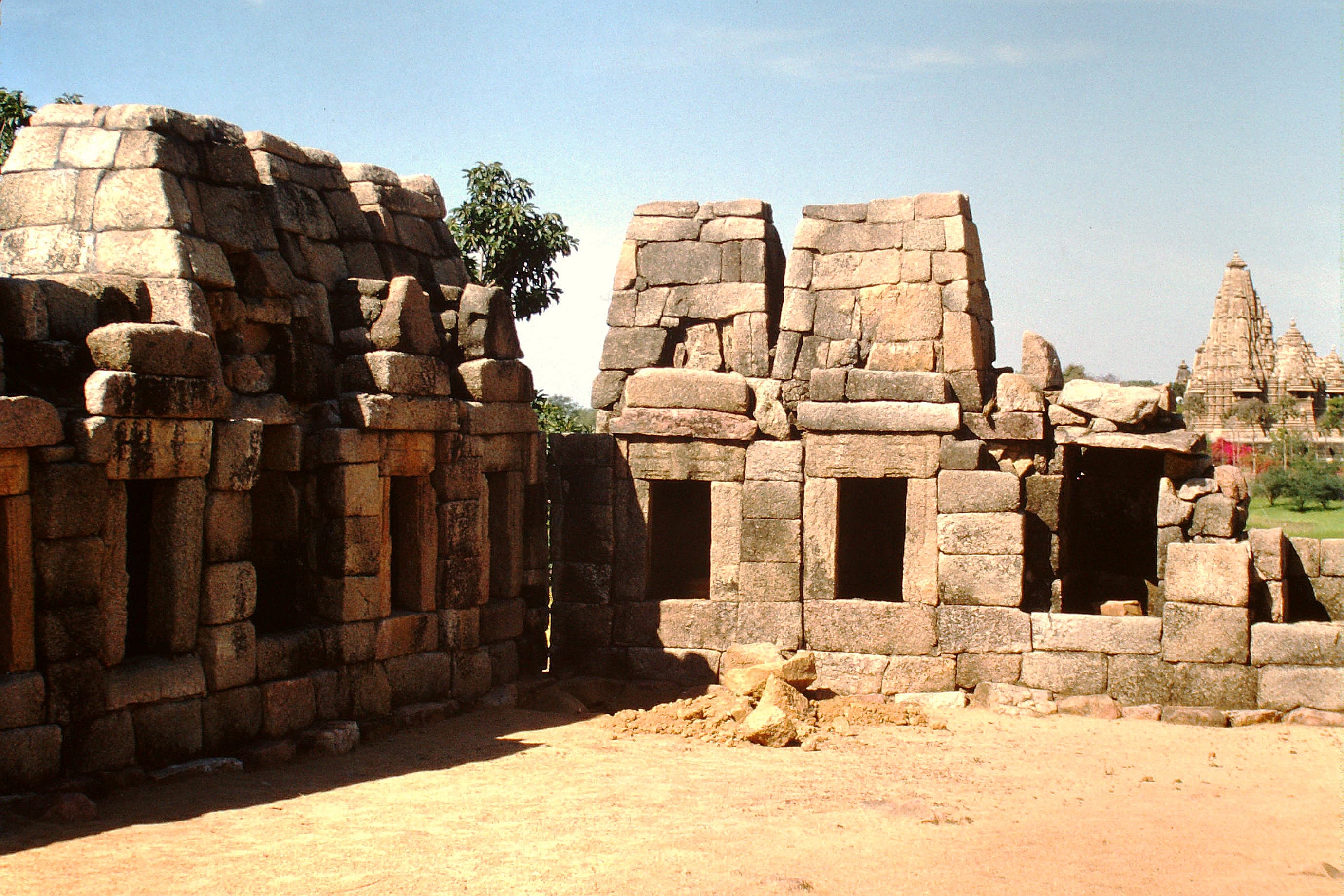 Chausath Yogini Temple, Khajuraho, India.