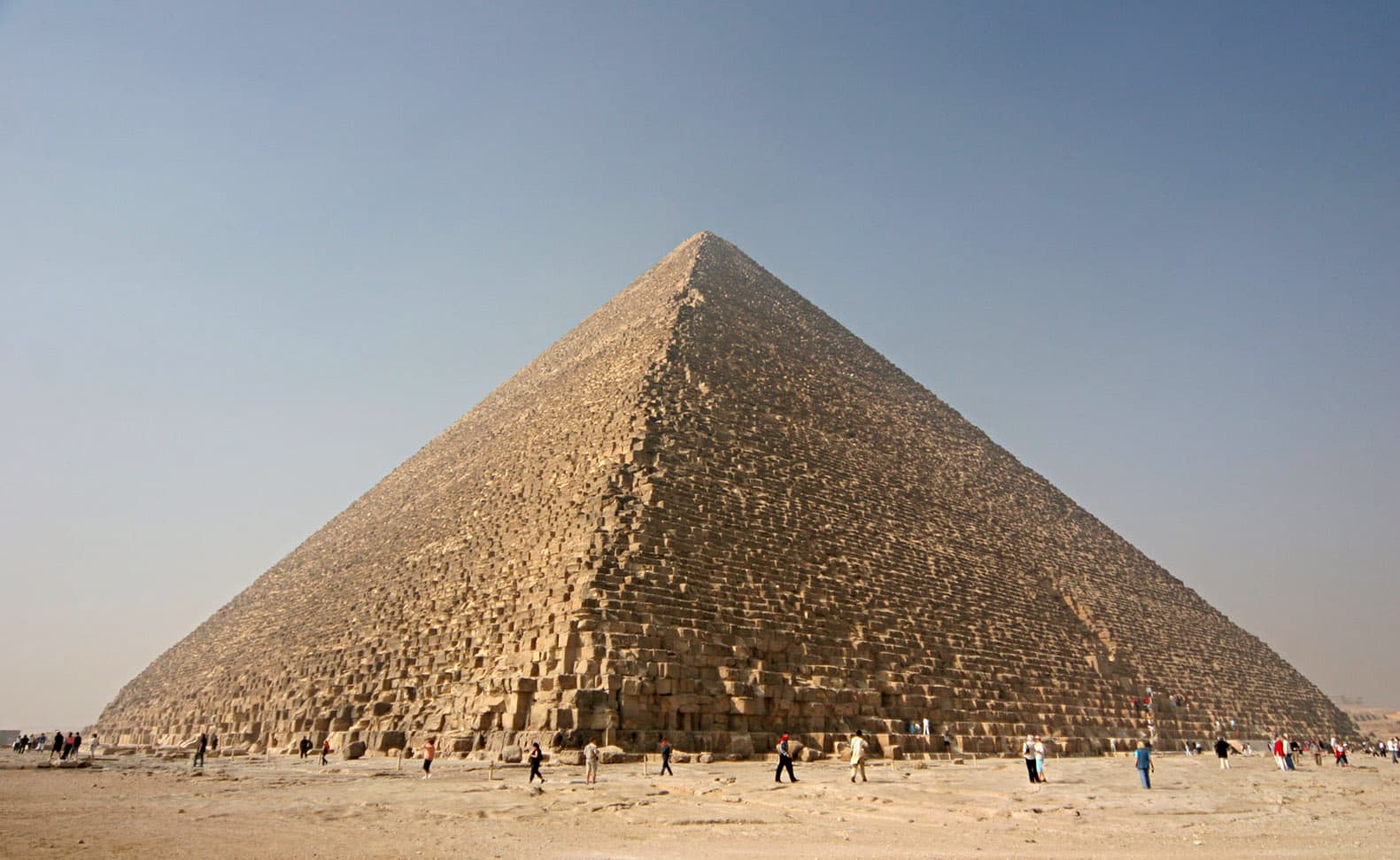 Great Pyramid of Giza, Giza, Egypt.