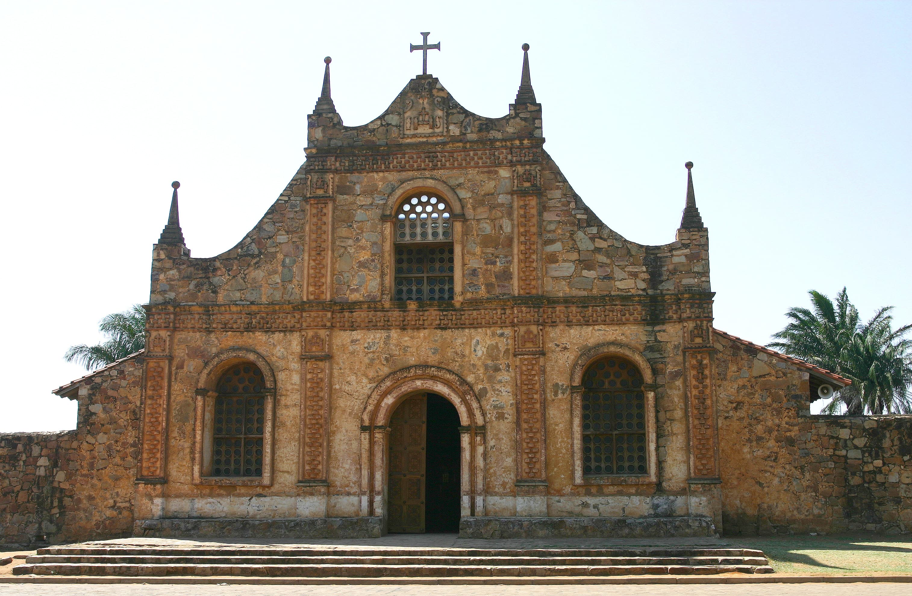 Church of the Mission of San Jose de Chiquitos in Bolivia.
