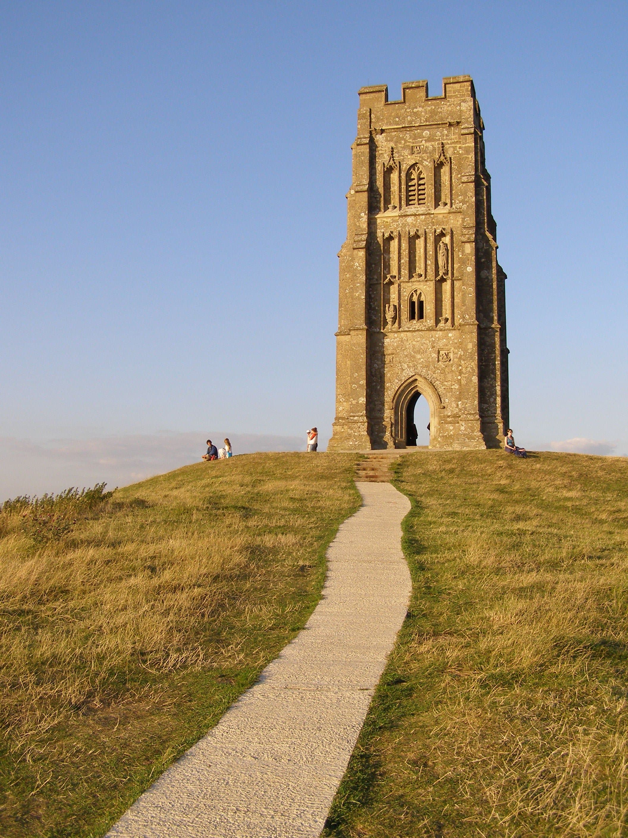 Glastonbury Tor, Somerset, England.
