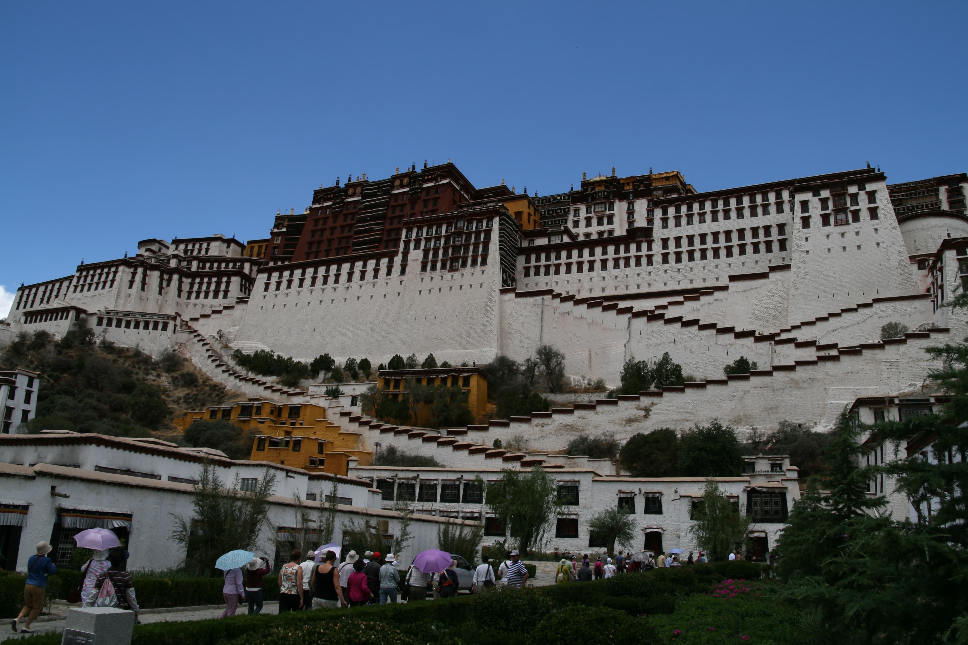 The Potala Palace in Lhasa, Tibet.