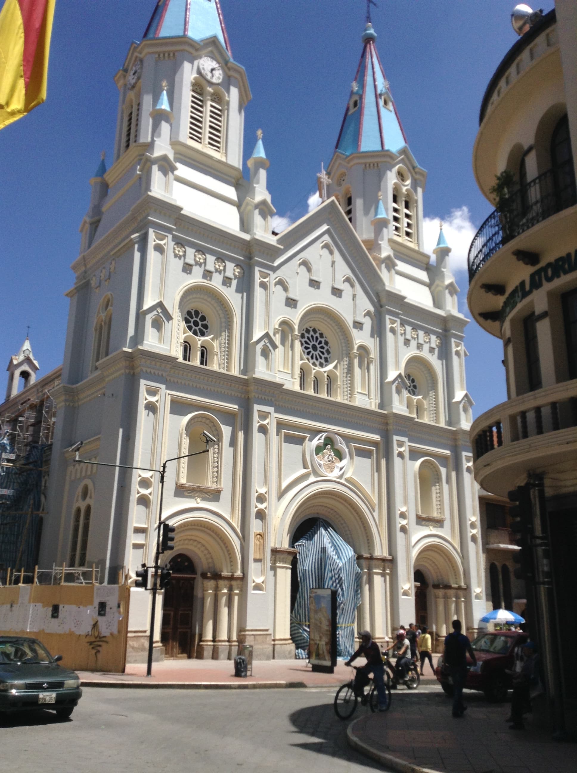 Iglesia de San Alfonso, Cuenca, Ecuador.