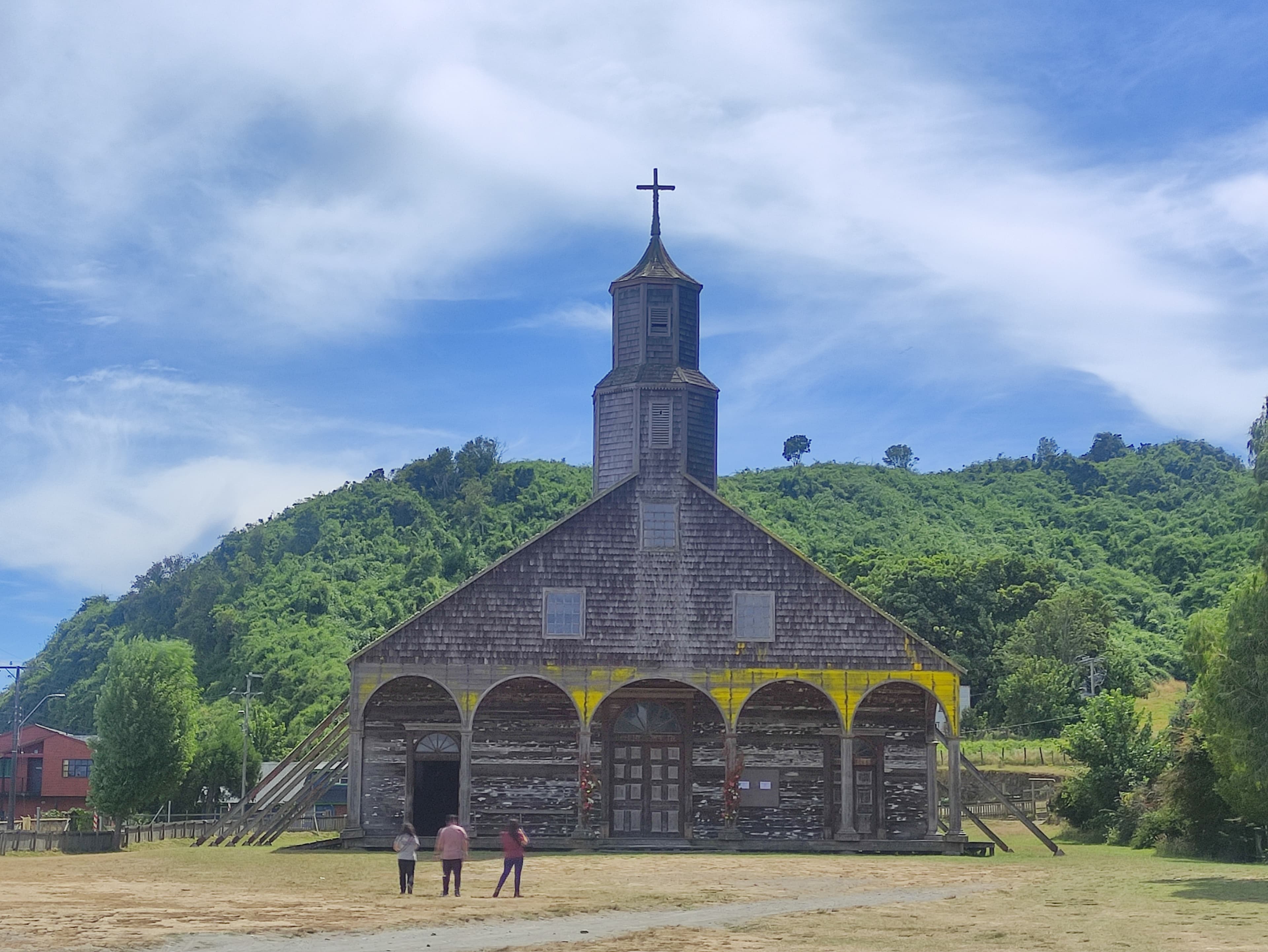Church of Quinchao, Quinchao Island, Chiloe Archipelago, Chile.