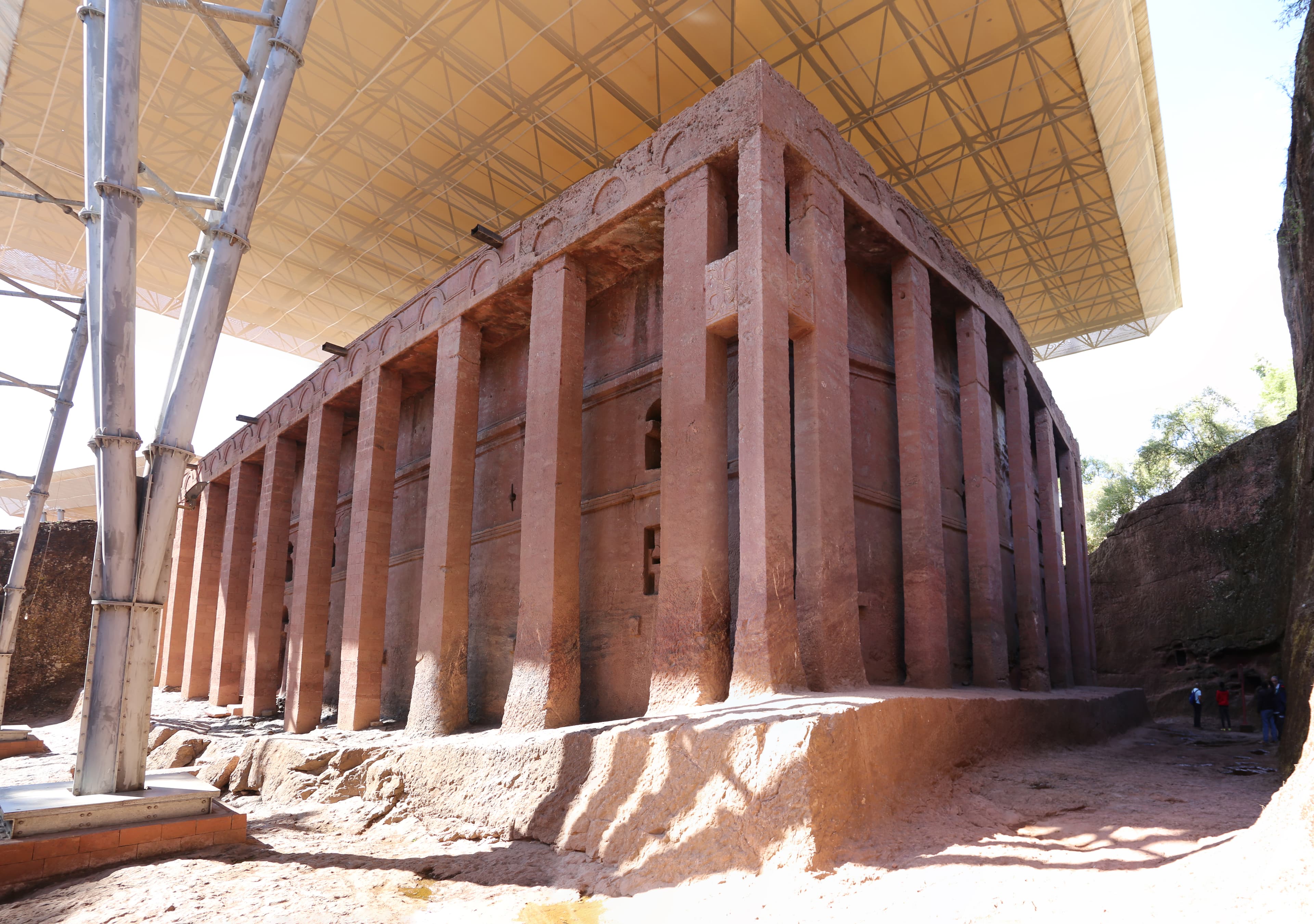 Biete Medhane Alem, Lalibela, Ethiopia.