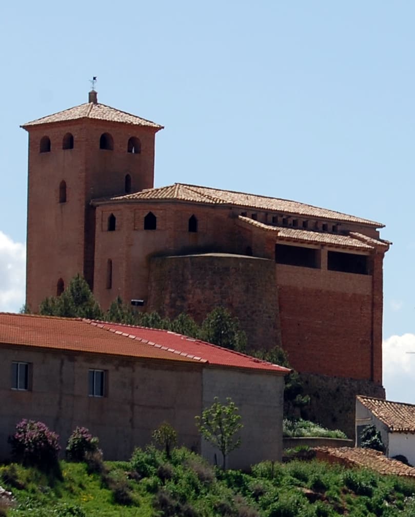 Church of Santa Tecla, Cervera de la Cañada, Cervera de la Cañada, Aragon, Spain.