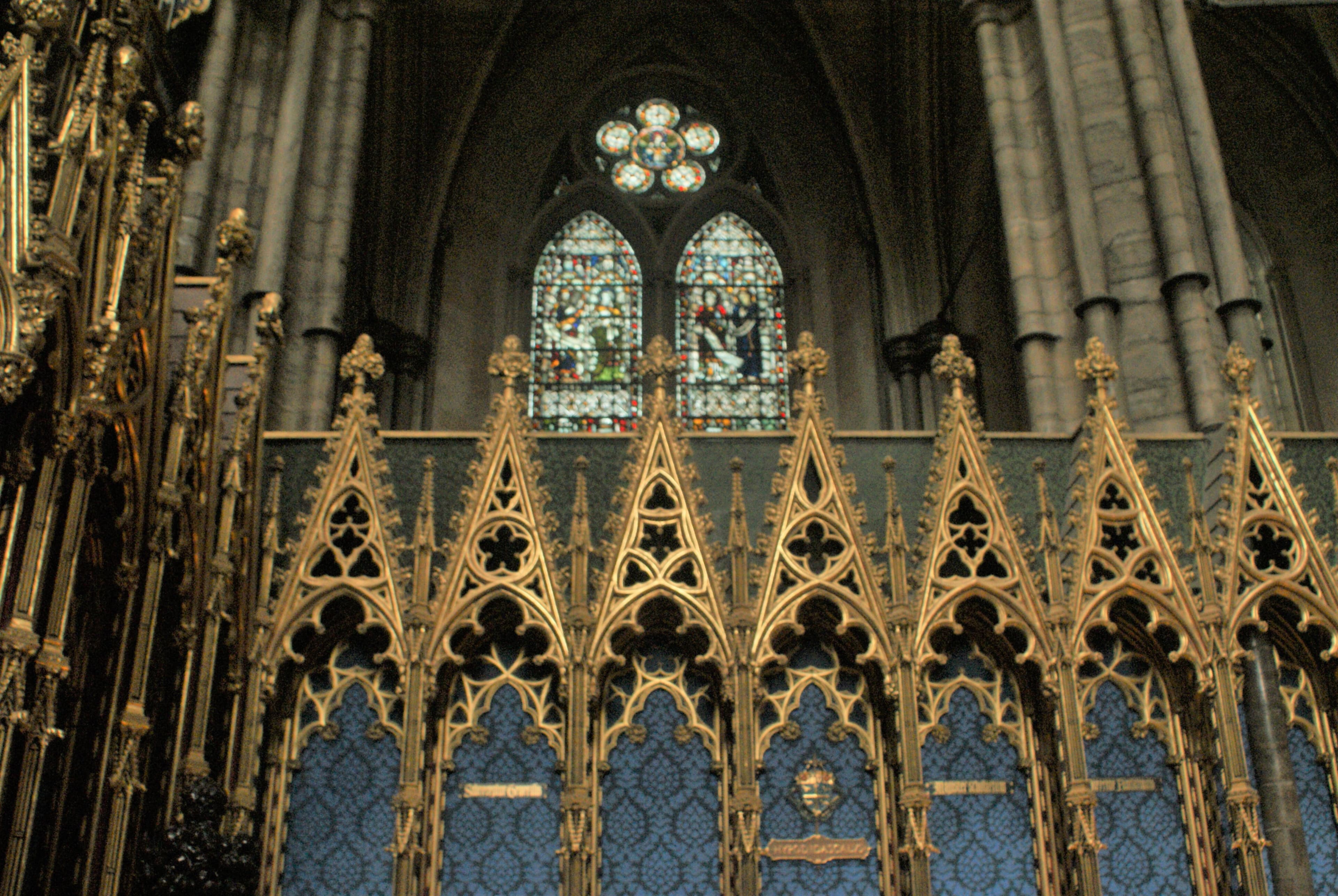 The Quire, Westminster Abbey, Westminster, London, England.